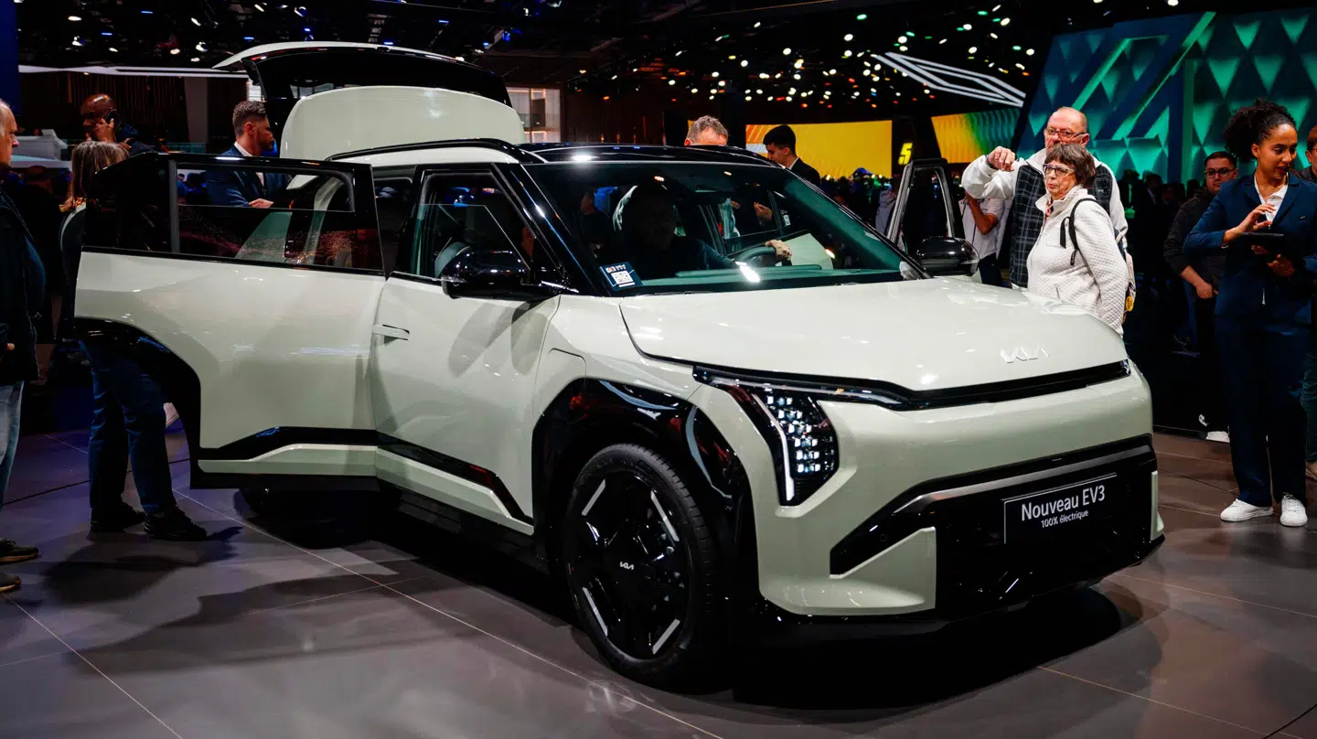 Vinderbilen – en Kia EV3, som først kom på markedet i Danmark for nogle uger siden.