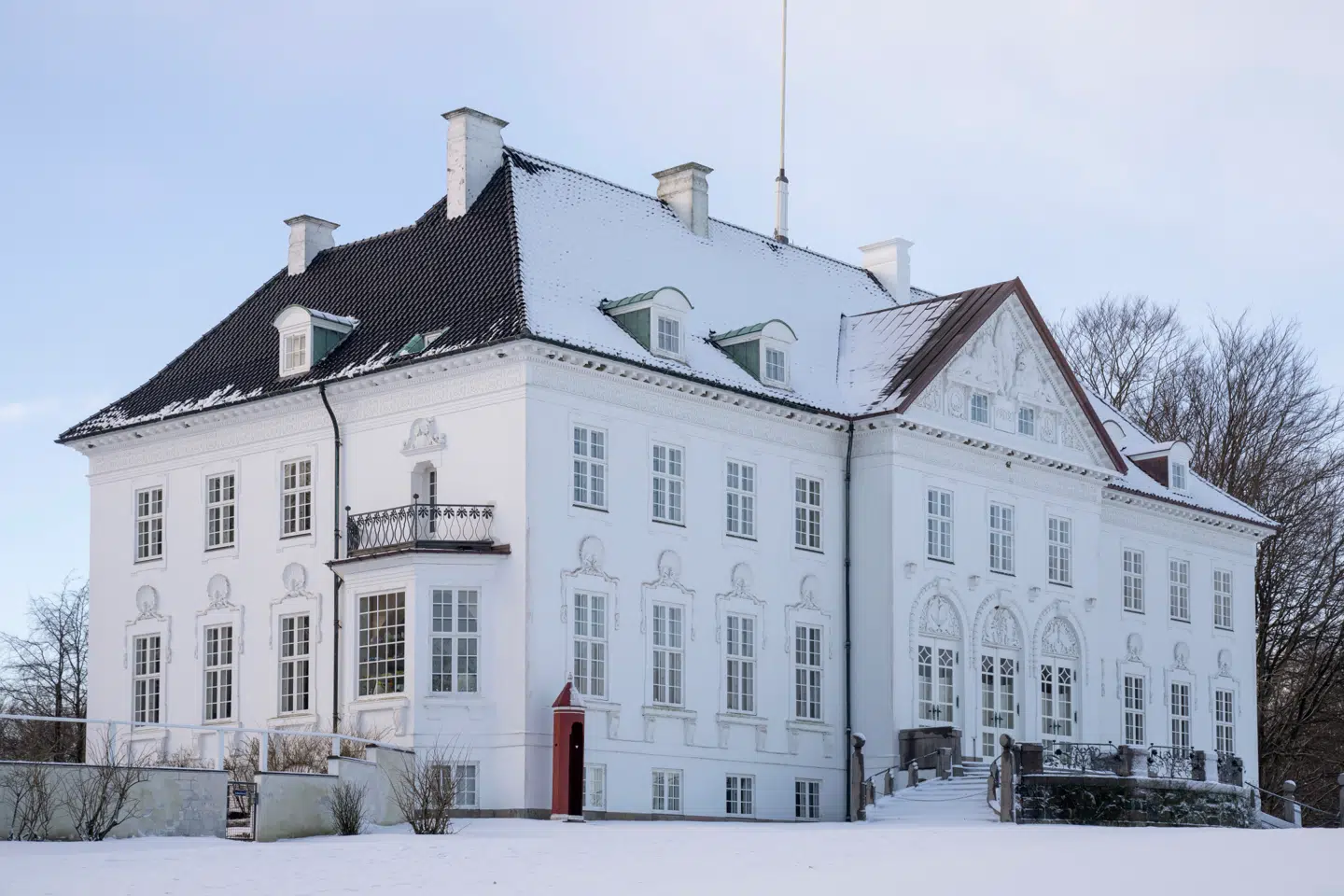 Marselisborg Slot i Aarhus skal igen i år benyttes til den søde juletid af kongefamilien.
