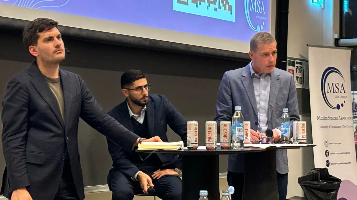 Frederik Vad var inviteret til debat hos den muslimske studenterforening MSA City Campus om sin tredje erkendelse – i »løvens hule« som flere påpegede.