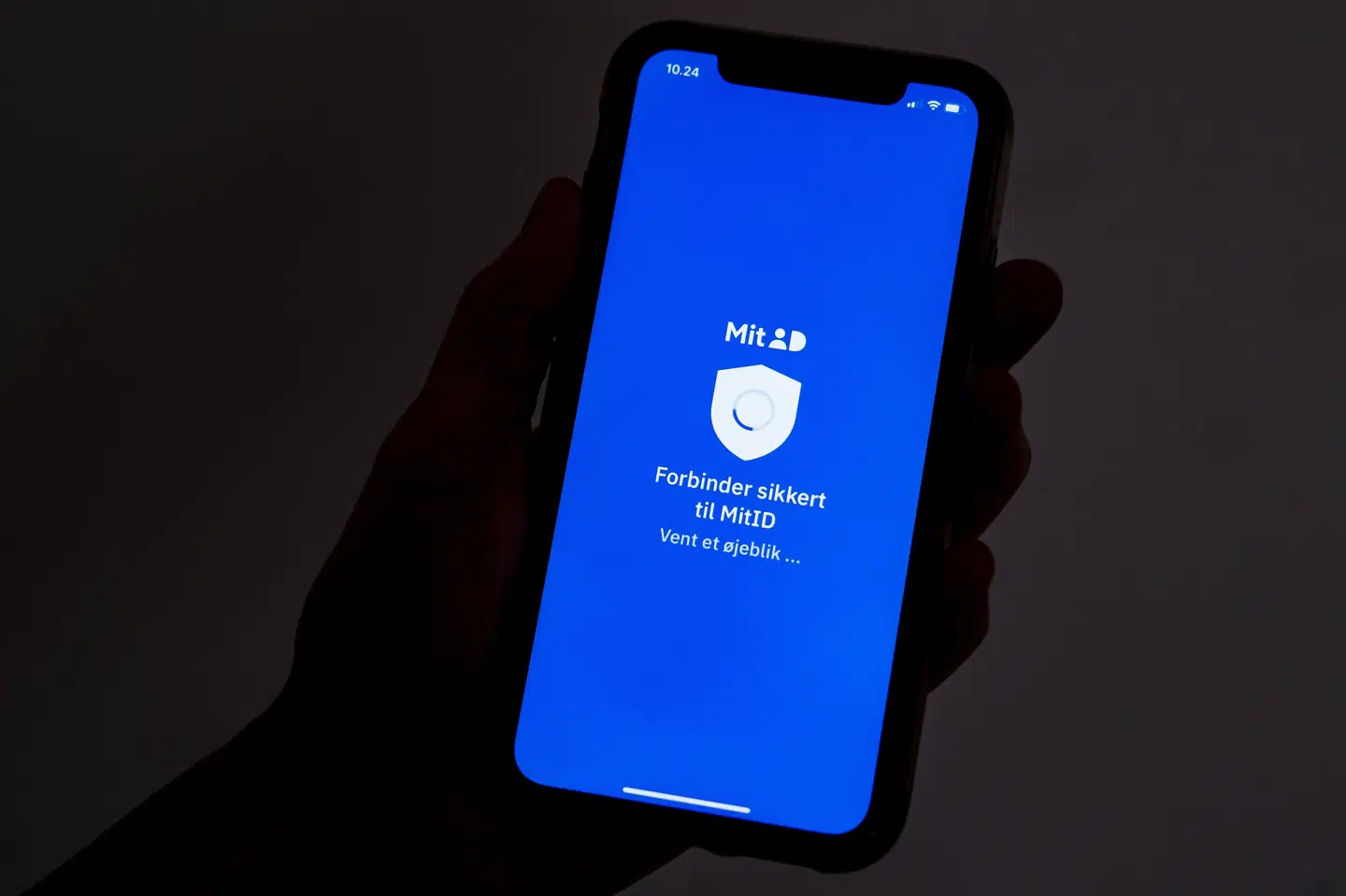 Et antal brugere oplever lige nu problemer med platformen MitID. Appen bruges blandt andet til at logge på borger.dk eller handle på nettet. (Arkivfoto).