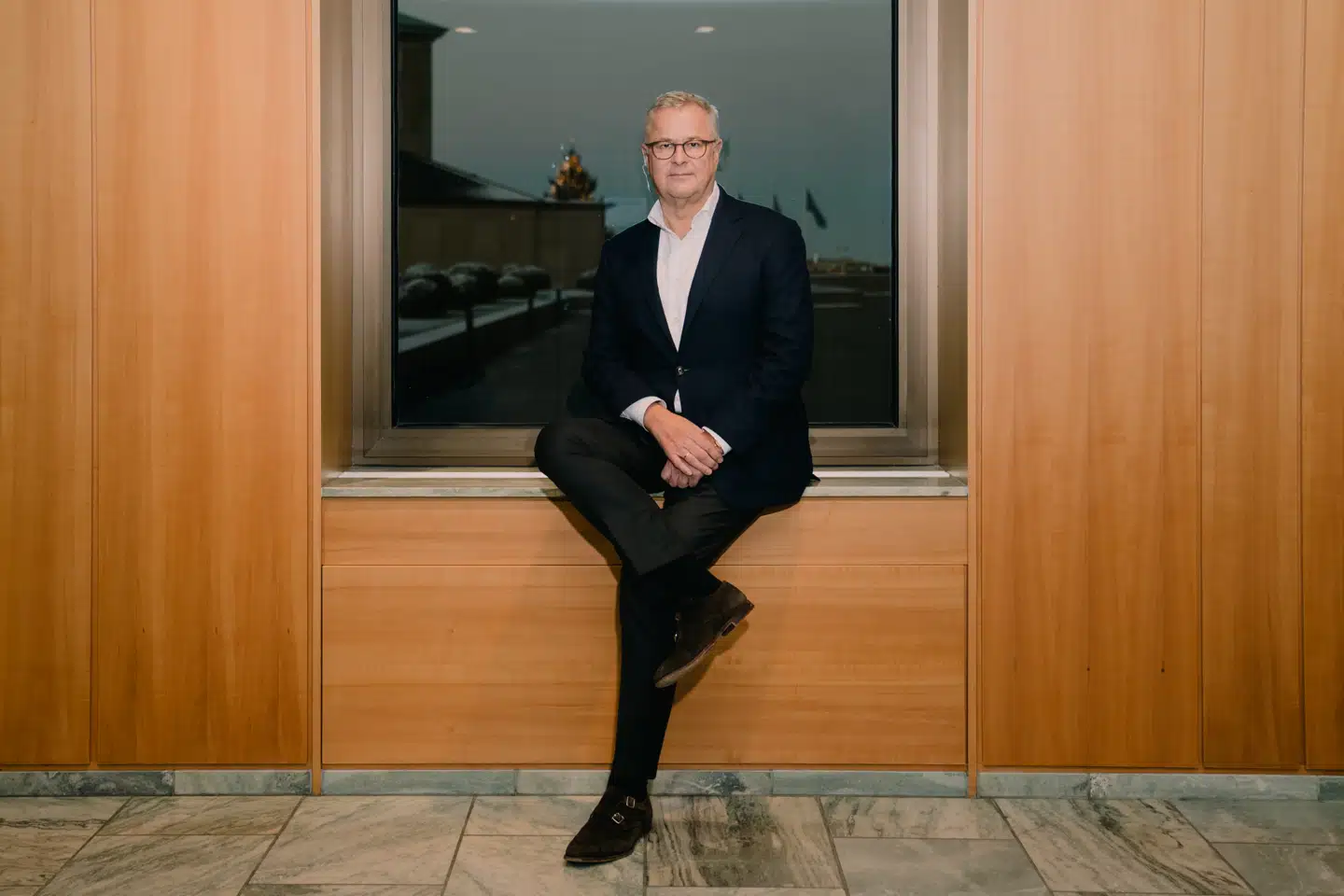 Søren Skou forlod topposten i Mærsk for snart to år siden. Nu skal han være med til at få vendt slagterigiganten Danish Crown.