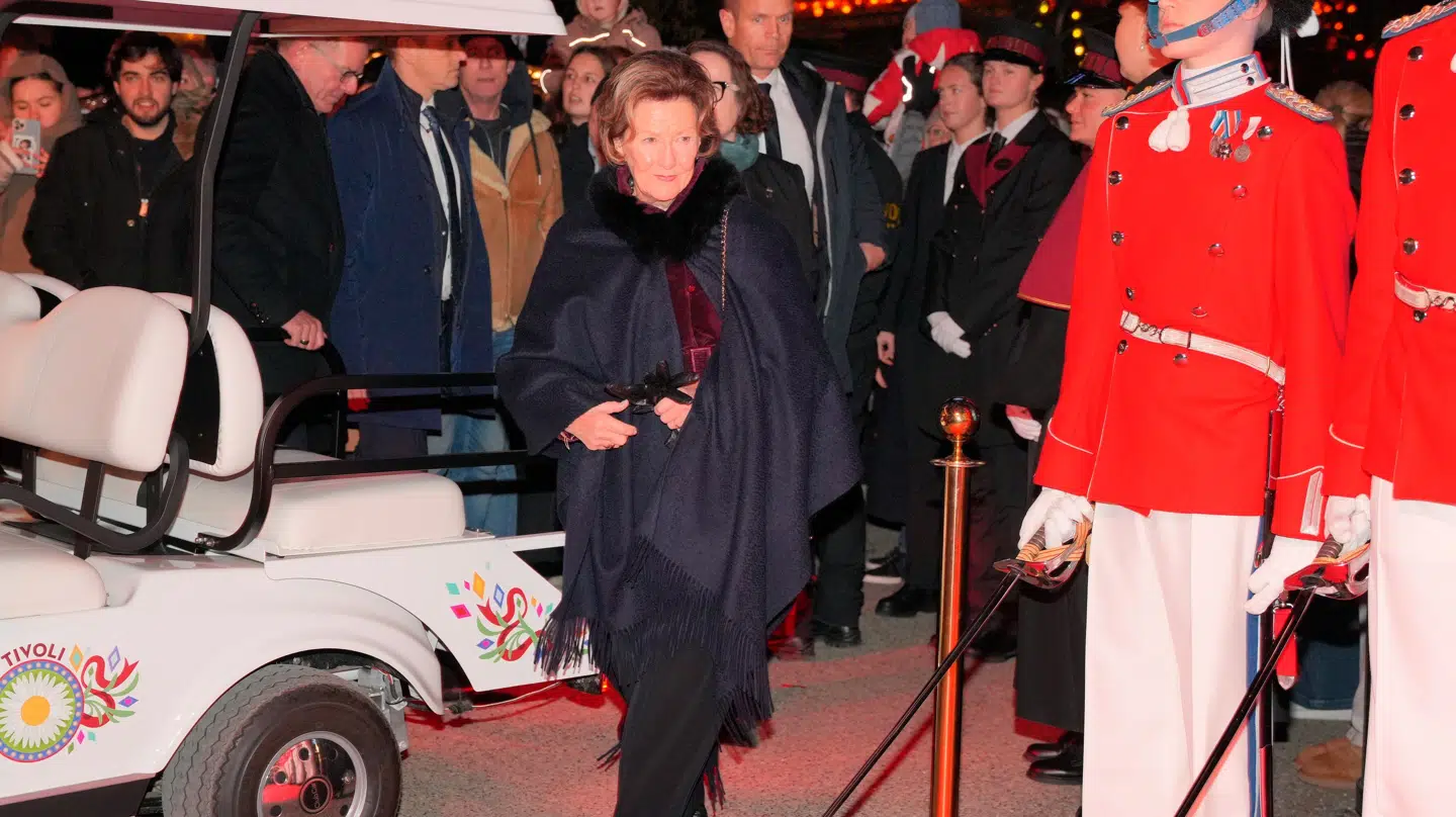 Dronning Sonja i Tivoli.