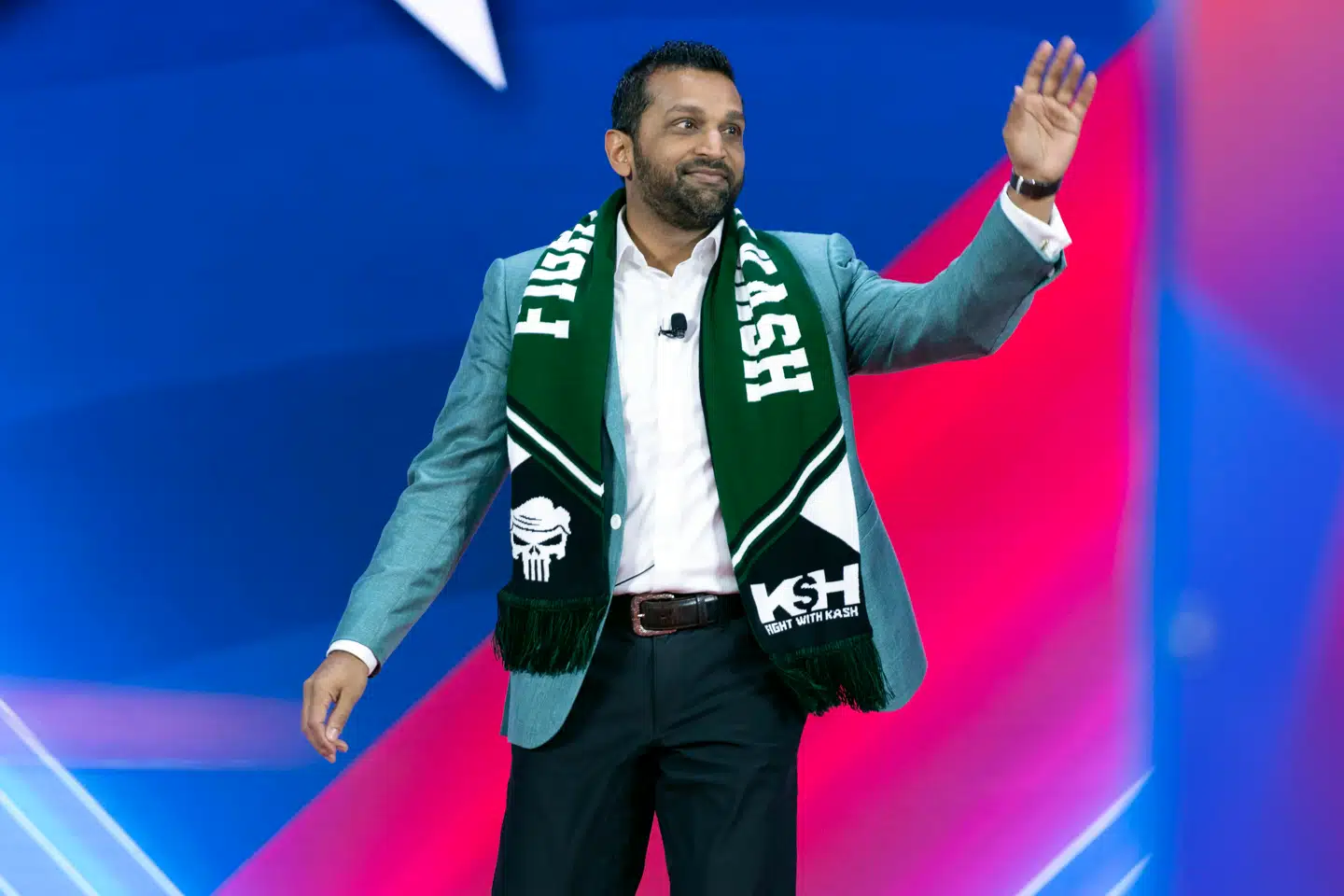 44-årige Kash Patel er loyal Trump-støtte.