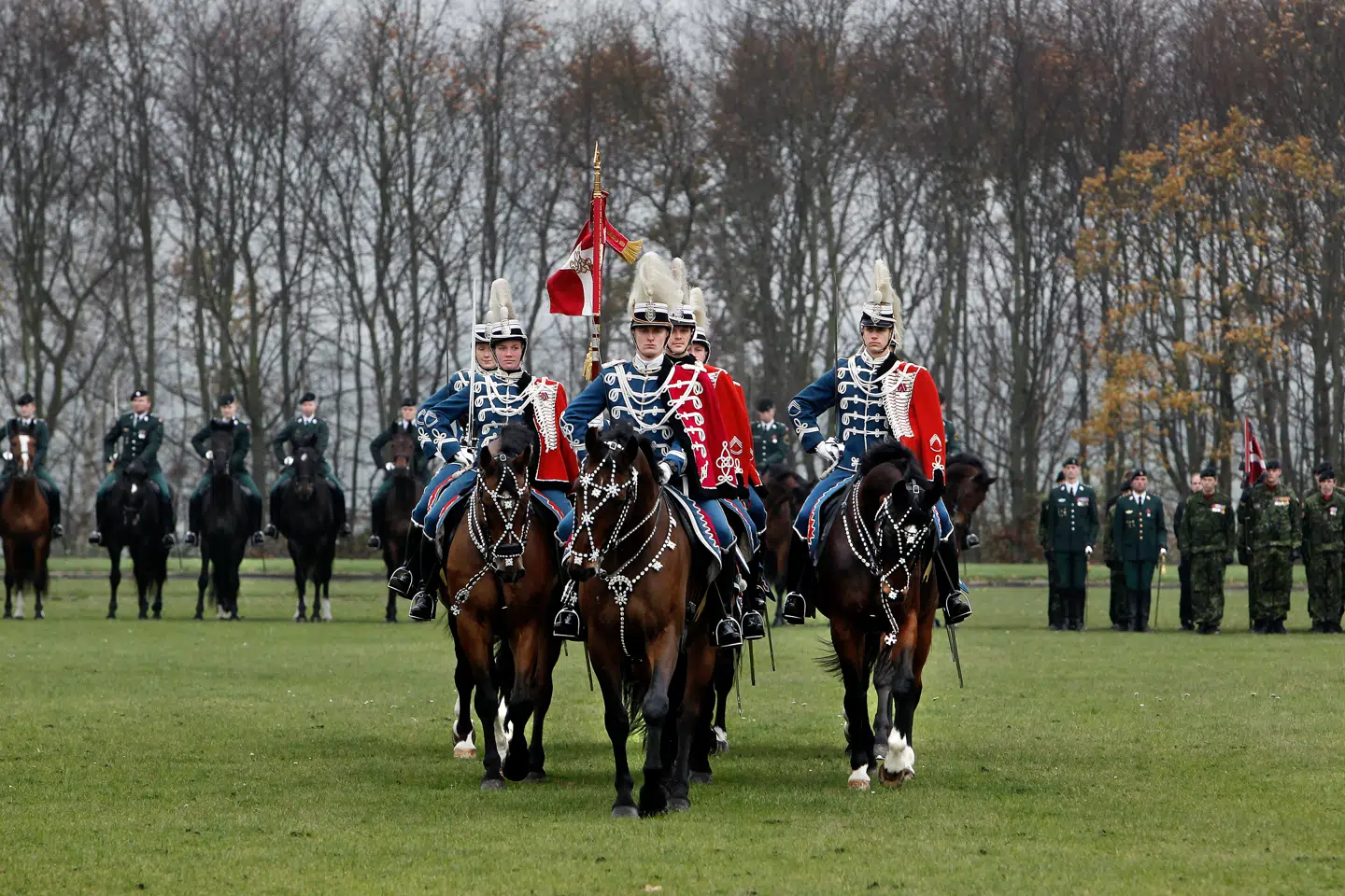 Garderhusarregimentet deltager blandt andet til royale begivenheder.