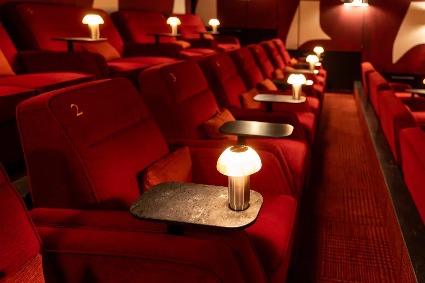 Sådan ser Red-salen ud.