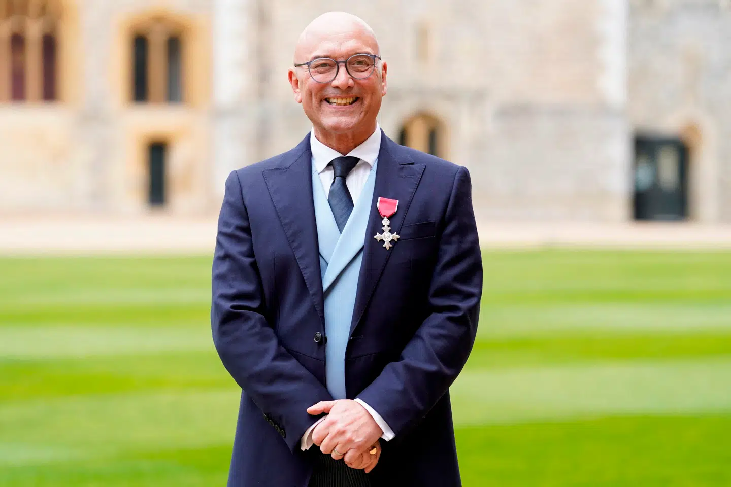 Gregg Wallace fik i 2022 hæderen 'Officer of the Order of the British Empire'. Arkivfoto: Andrew Matthews, Scanpix