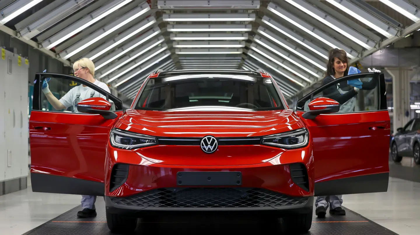 Elbilen ID.4 er en af de modeller, der for alvor trækker Volkswagens salg i Danmark op i år.