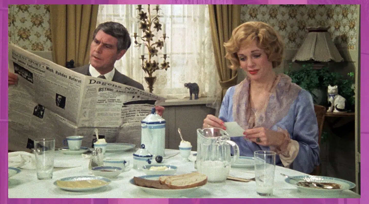 Hr. Varnæs er efterhånden noget nær en personlig yndlingskarakter, men også Maude begynder at kandidere til samme post. Foto: DR