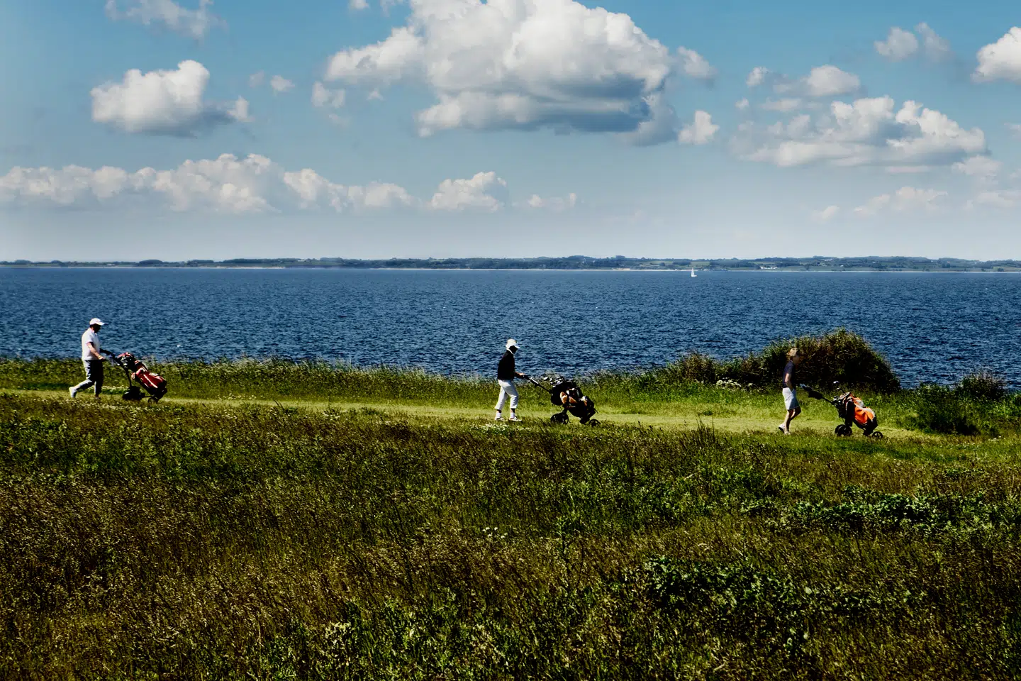 »Ser man på Miljøstyrelsens dokument om golfbaner, får man nærmest indtryk af, at Miljøstyrelsen er en lobbyvirksomhed for golfindustrien,« skriver Suzanne Ekelund. Arkivfoto: Jeppe Bøje Nielsen/Ritzau Scanpix