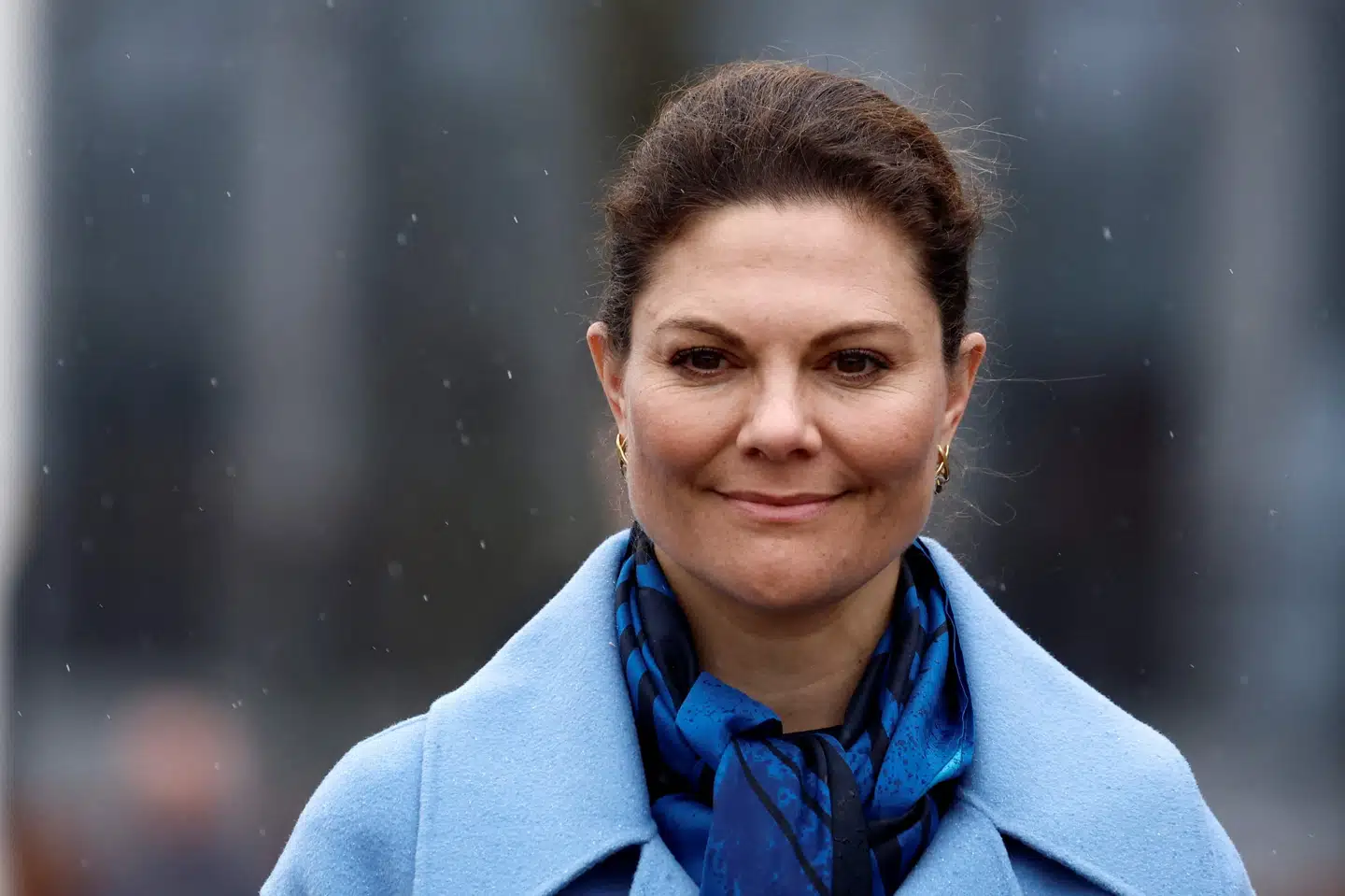 Kronprinsesse Victoria bor på Haga Slott i Solna, en forstad til Stockholm. Onsdag aften blev en mand med kniv anholdt foran slottet. (Arkivfoto).