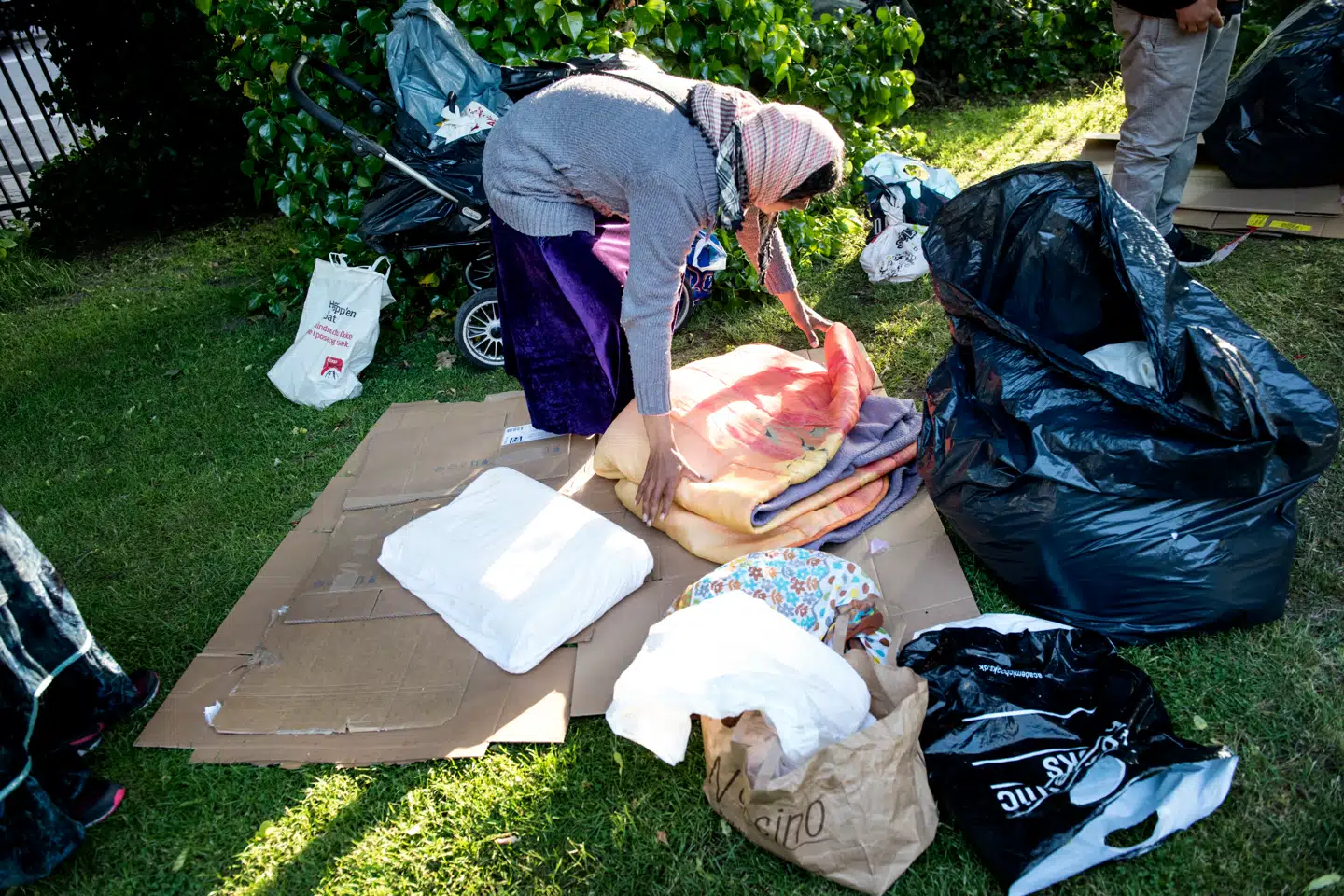 Tilbage i 2017 ryddede Københavns Politi hjemløses lejre i flere københavnske parker adskillige gange.
