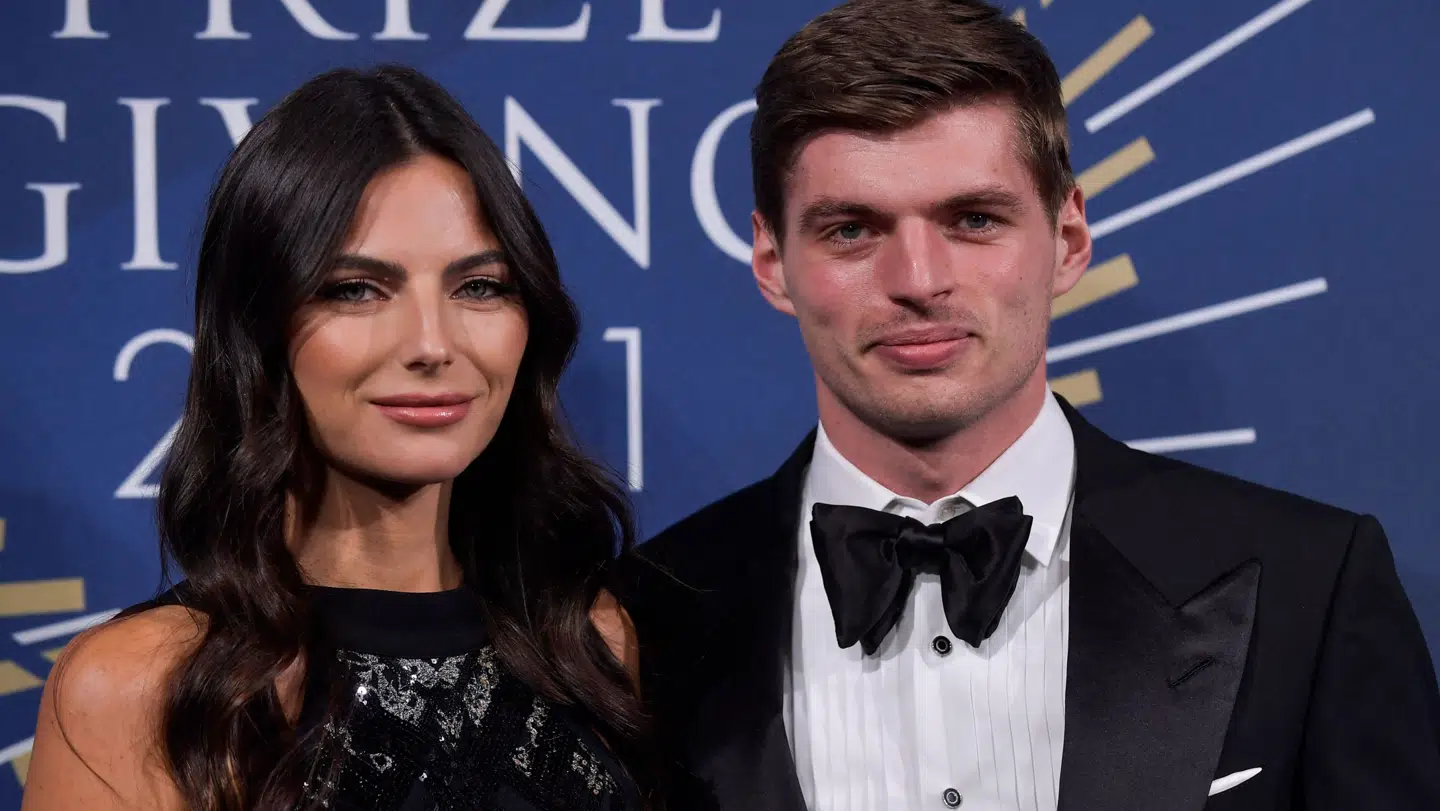 Max Verstappen og Kelly Piquet side om side.