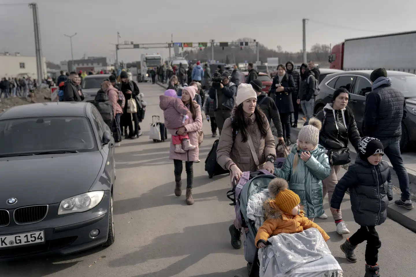 Da Rusland invaderede Ukraine i februar 2022, sendte det massevis af ukrainske flygtninge ud over landets grænser. I løbet af 2022 og 2023 kom der næsten 40.000 ukrainere til Danmark. (Arkivfoto).