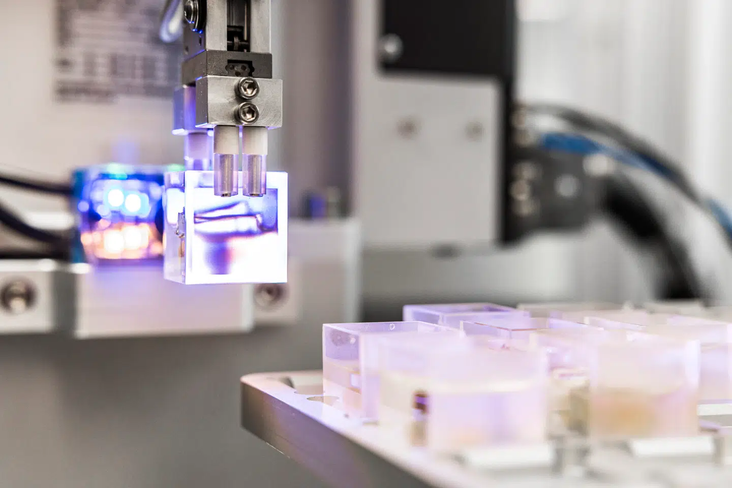 Her ses et af Gubras laboratorier. PR-foto