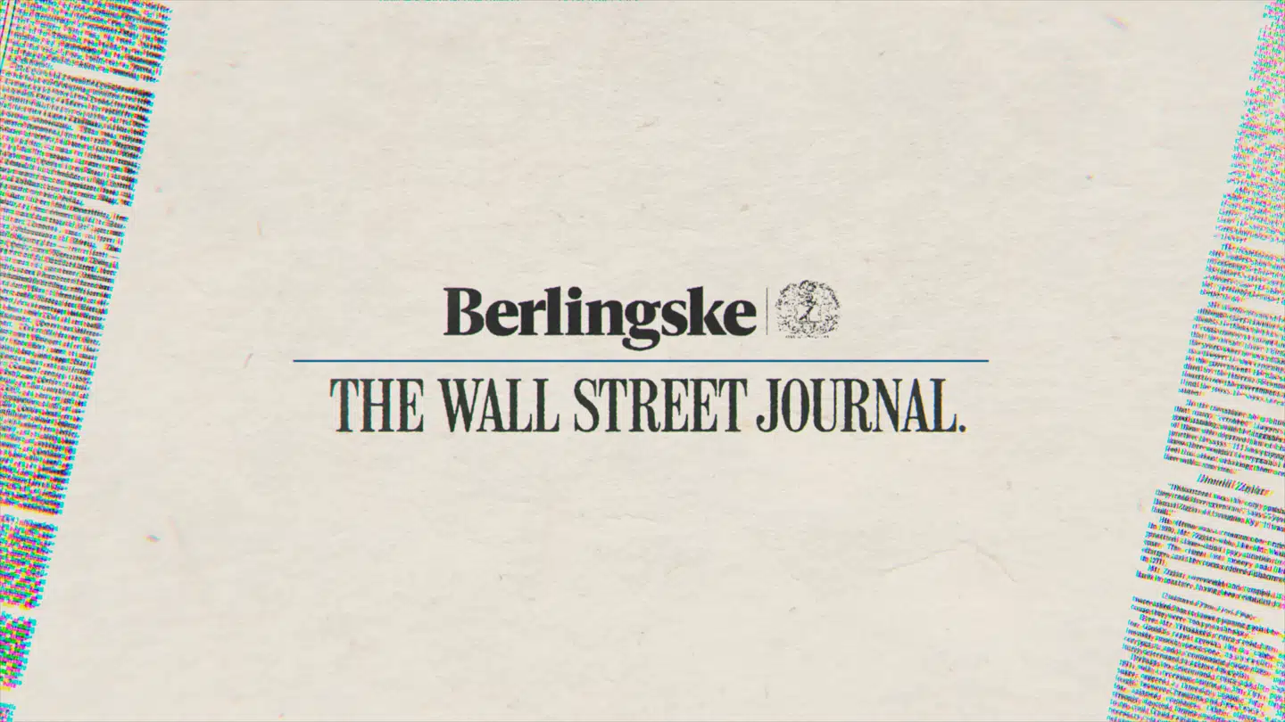 Wall Street Journal Berlingske samarbejde. Grafik: Kristian Stauning