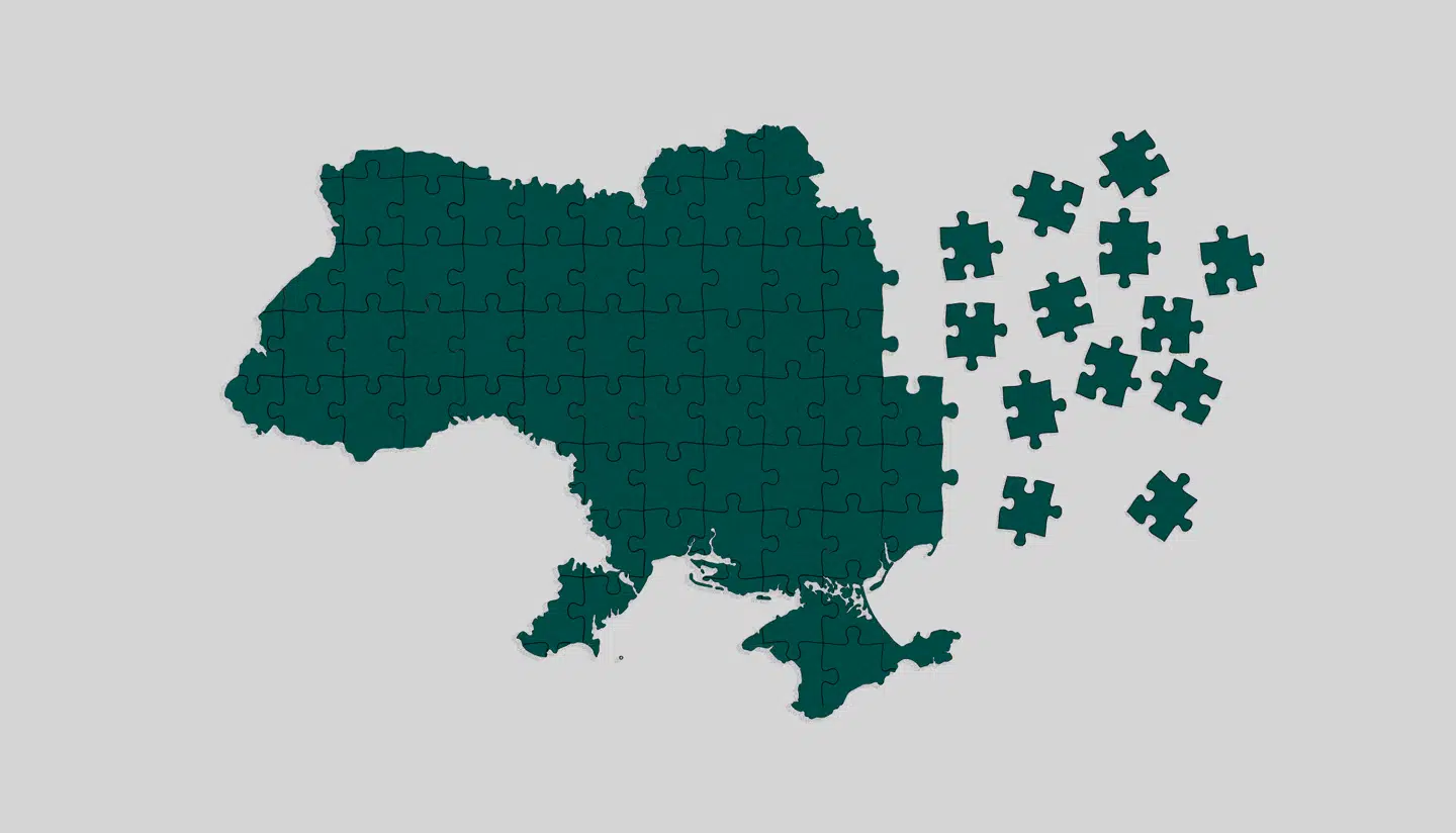 De russiske styrker er på fremmarch, og Vladimir Putin ønsker at fortsætte sin offensiv, medmindre forhandlinger kan give ham langt mere, end han allerede har. Lørdag rejser Donald Trump til Europa for første gang siden valget. Grafik: Kristian Stauning