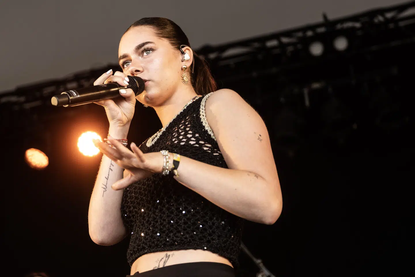 Den 21-årige sønderjyde Julia Kathrine Hansen med kunstnernavnet Mumle har den mest afspillede sang på YouSee Musik i 2024. Det er nummeret "Det modsatte", der løber med årets førsteplads. (Arkivfoto).