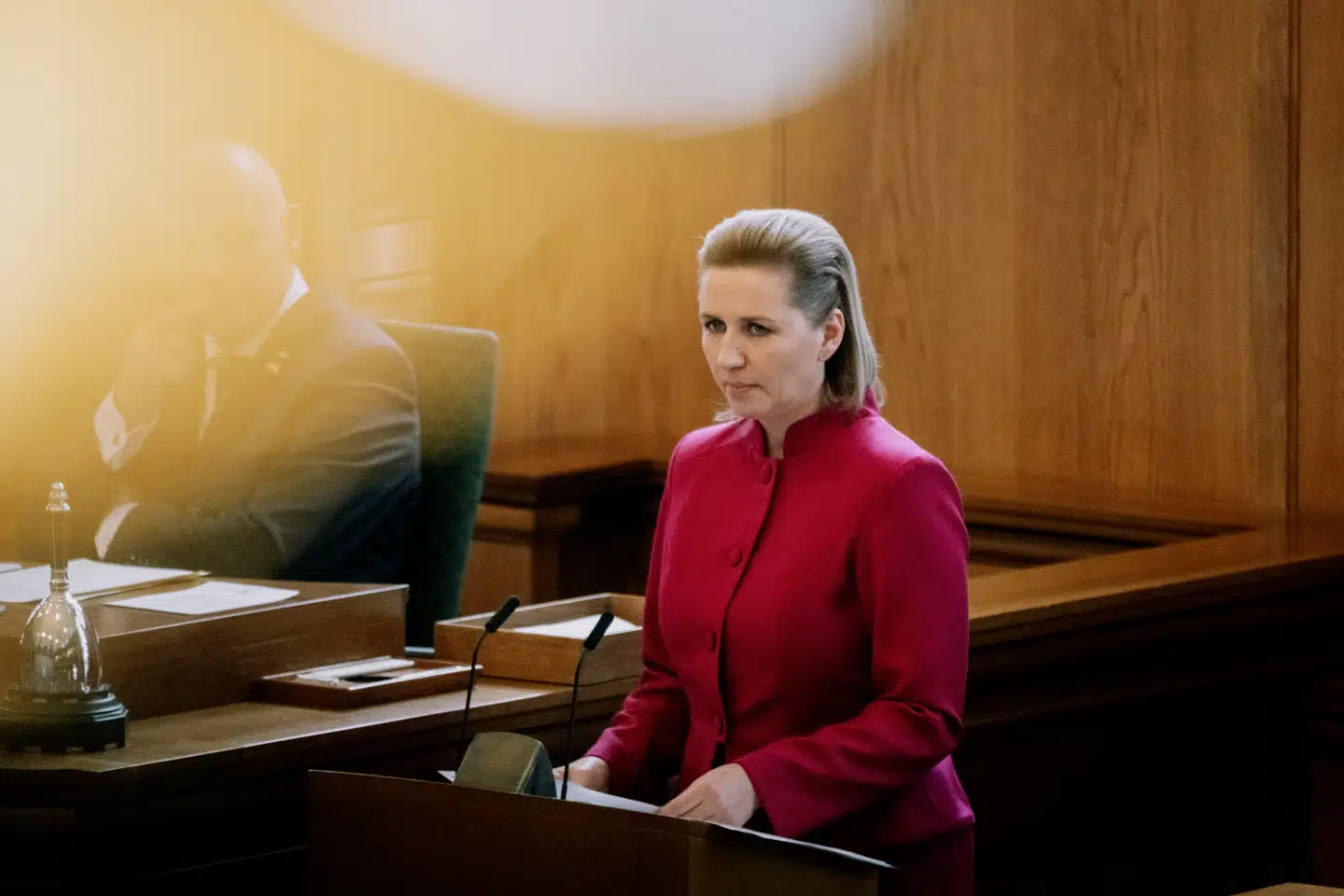 Det var statsminister Mette Frederiksen, der satte gang i debatten om pension i et interview med Berlingske.