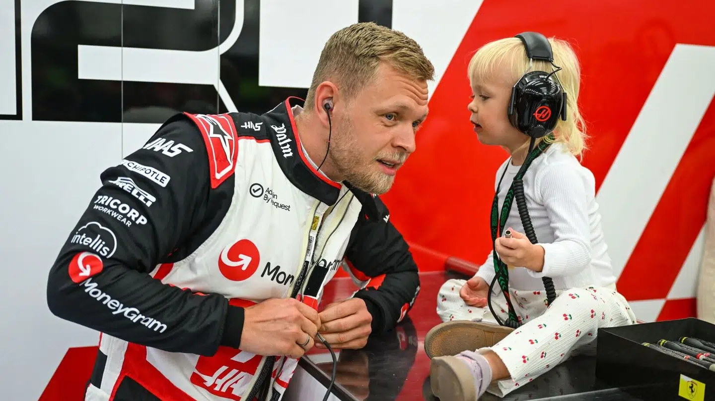 Familien har været en central del af Magnussens sidste år i Formel 1.