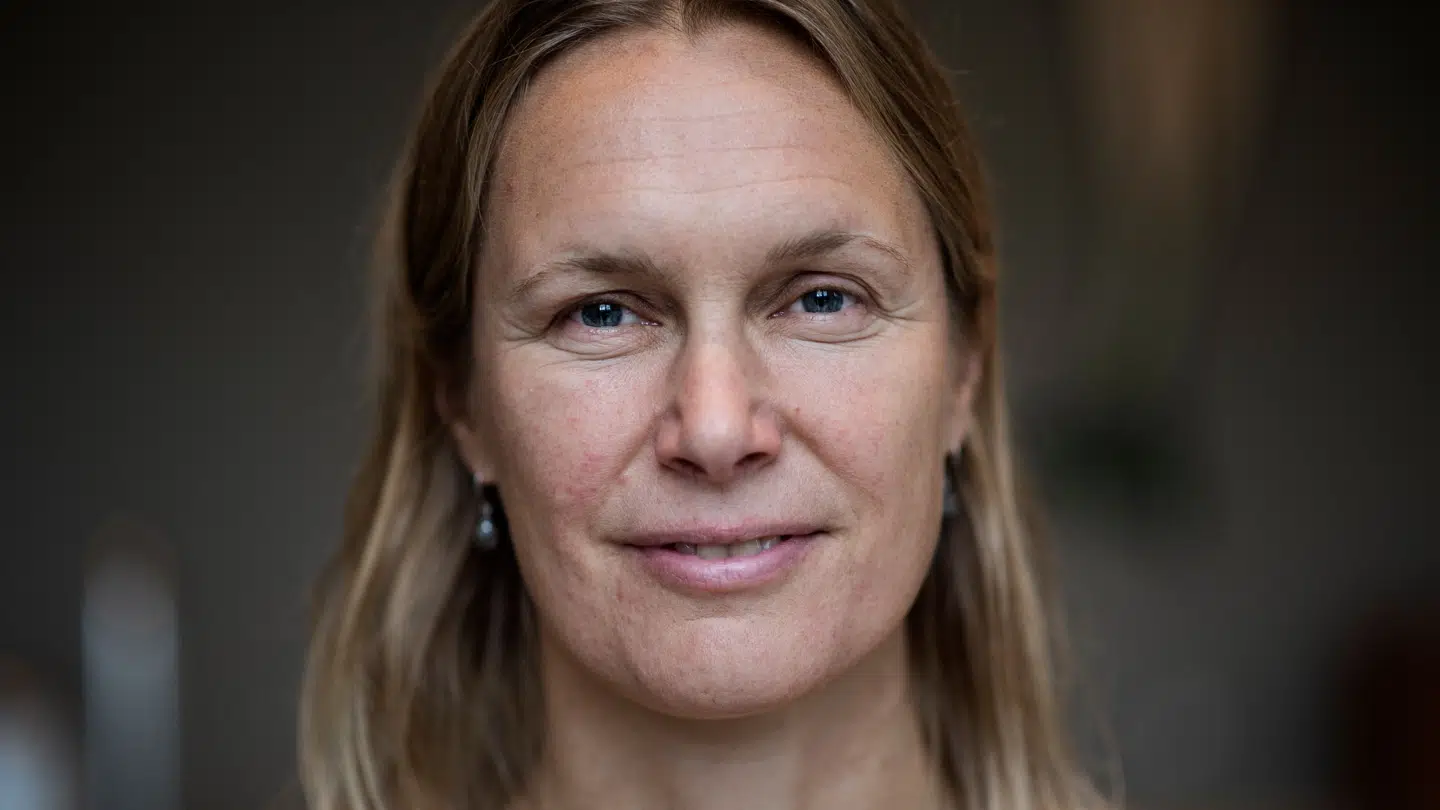 Mette Jacobsen fotograferet i Charlottehavens svømmehal.