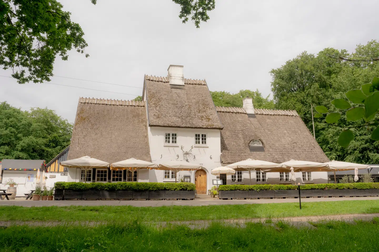 Restaurant Peter Liep´s Hus i Dyrehaven.