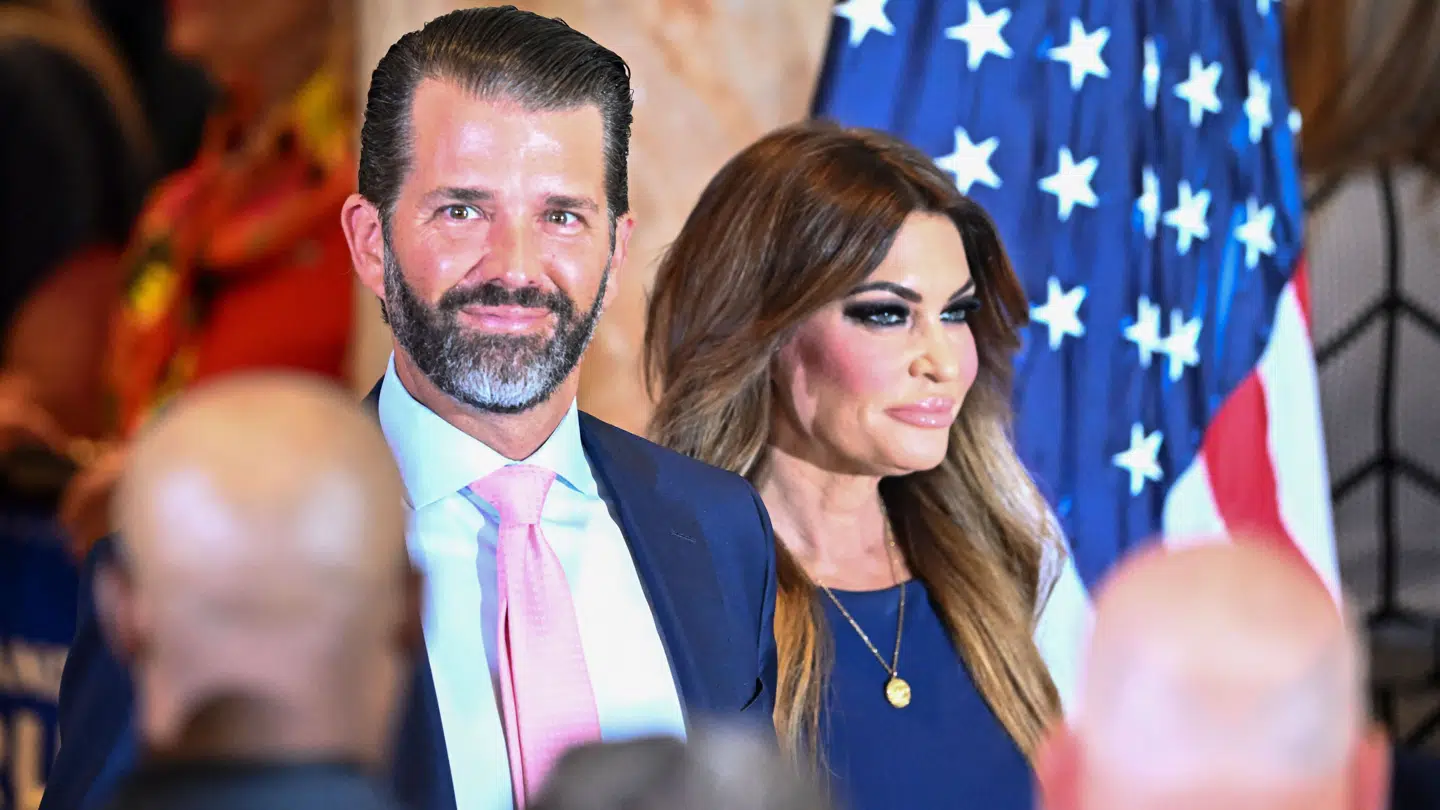 Donald Trump Jr. og Kimberly Guilfoyle har været forlovet i en håndfuld år.