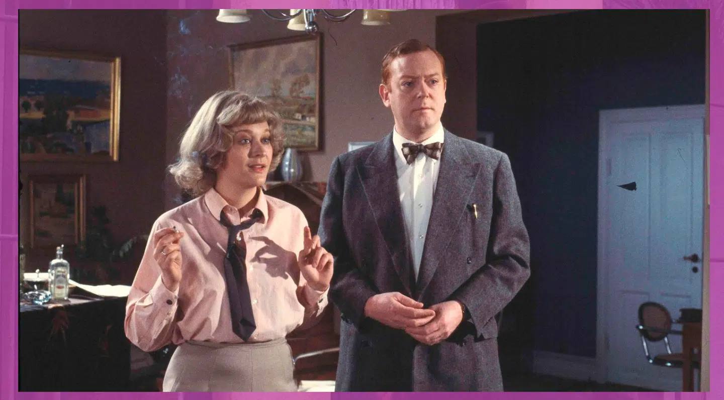 Iben går mere og mere i forfald, mens Kristen tager krigen mere og mere alvorligt. Foto: Else Tholstrup / DR