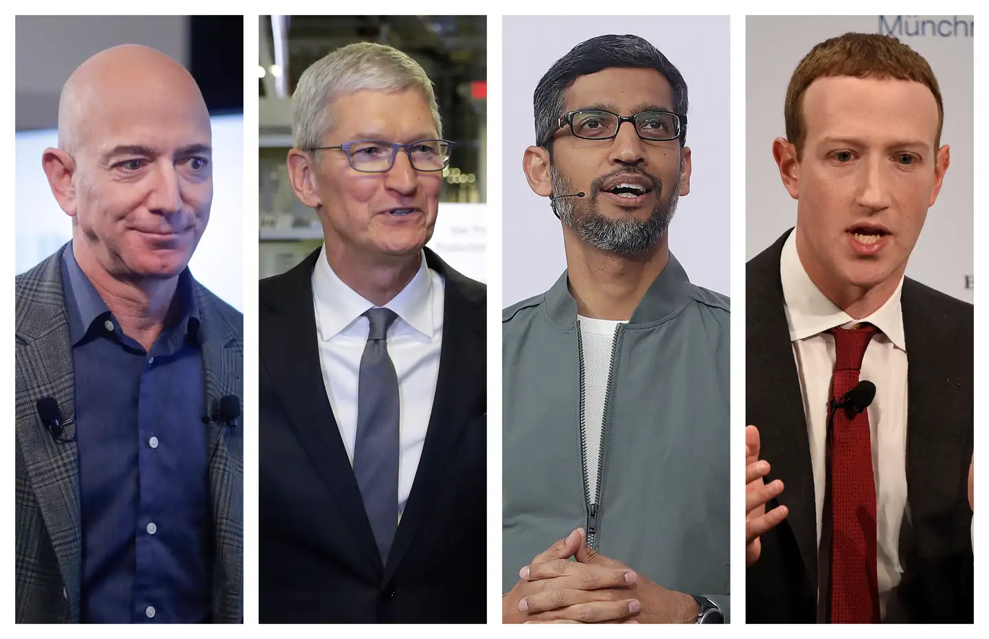 Amazons Jeff Bezos, Apples Tim Cook, Googles Sundar Pichar og Facebooks Mark Zuckerberg var alle hurtige til at lykønske Donald Trump med valgsejren. Flere af dem har de seneste dage været på besøg hos den kommende præsident – sågar til middag.