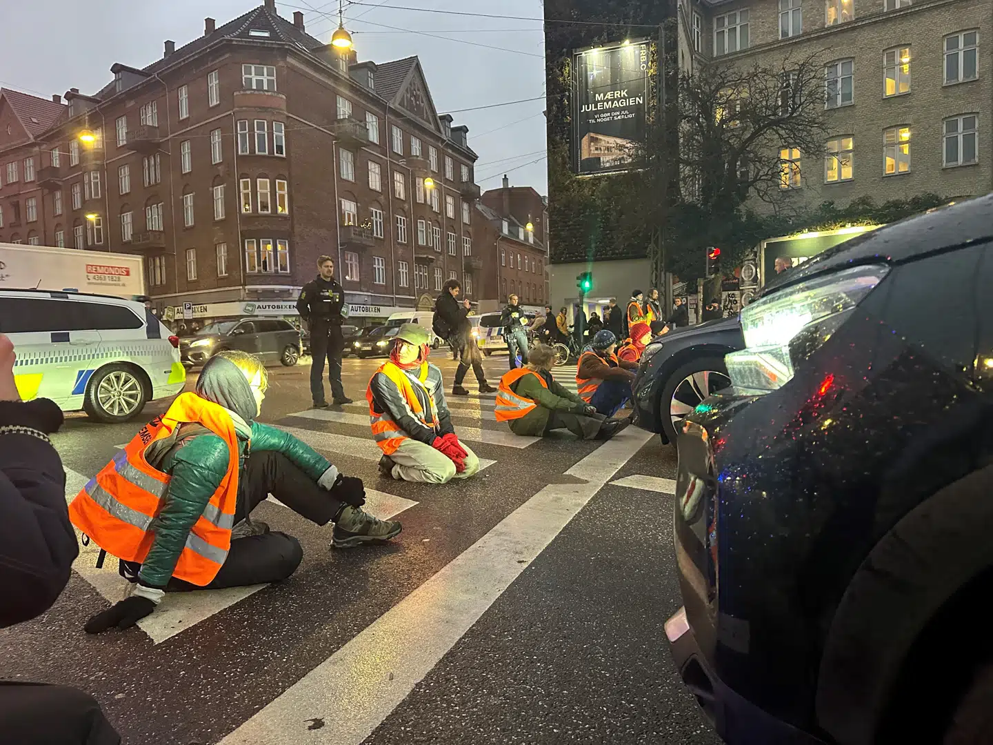 Ågade fredag morgen.