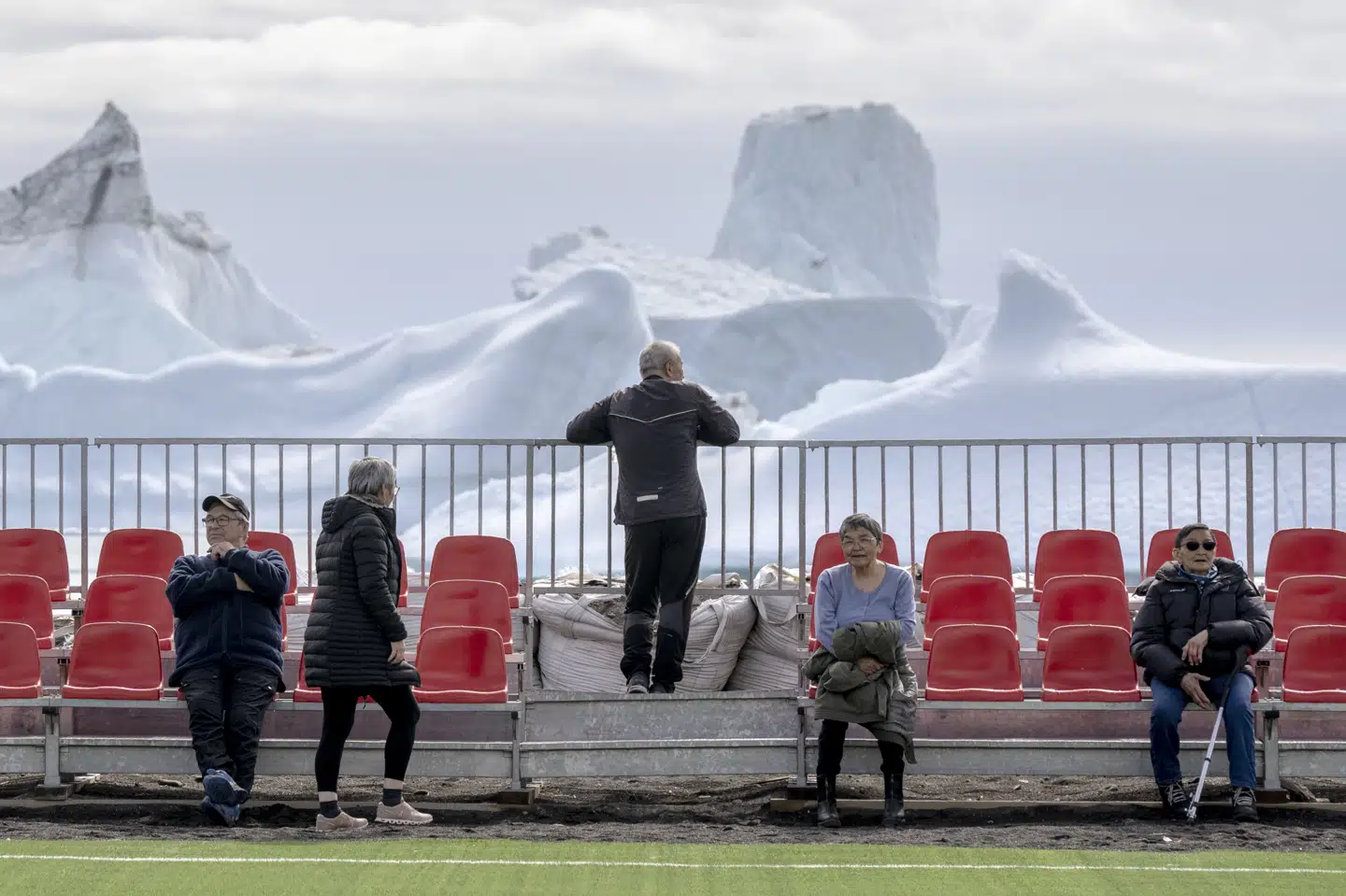 Qeqertarsuaq i Grønland, søndag den 30. juni 2024. Byen ligger på øen Disko, der er landets største ø.