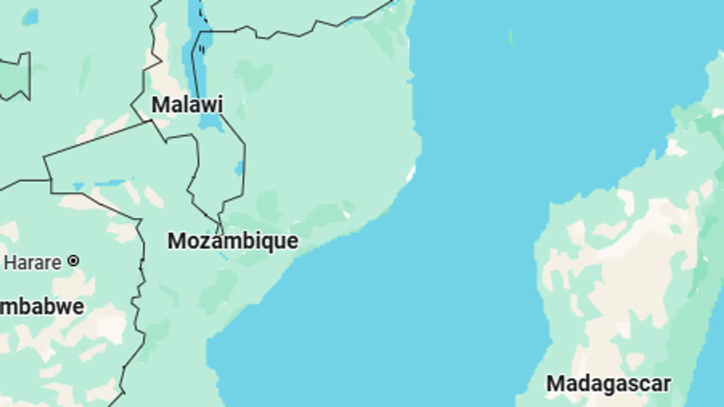 Udenrigsministeriet advarer om voldsomt vejr i Mozambique.