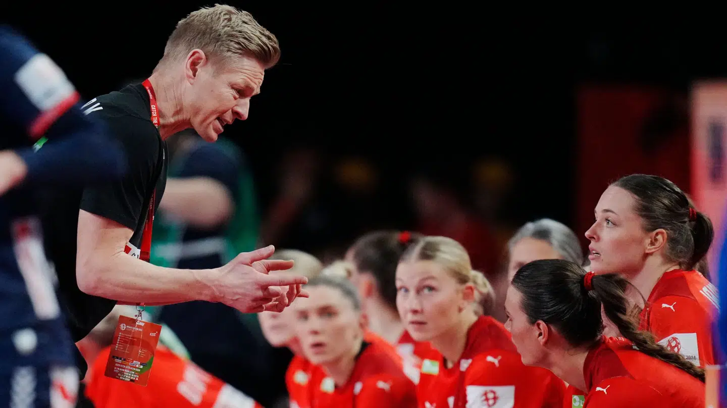 EM finale mellem Danmark og Norge i Wiener Stadthalle, søndag den 16 december 2024