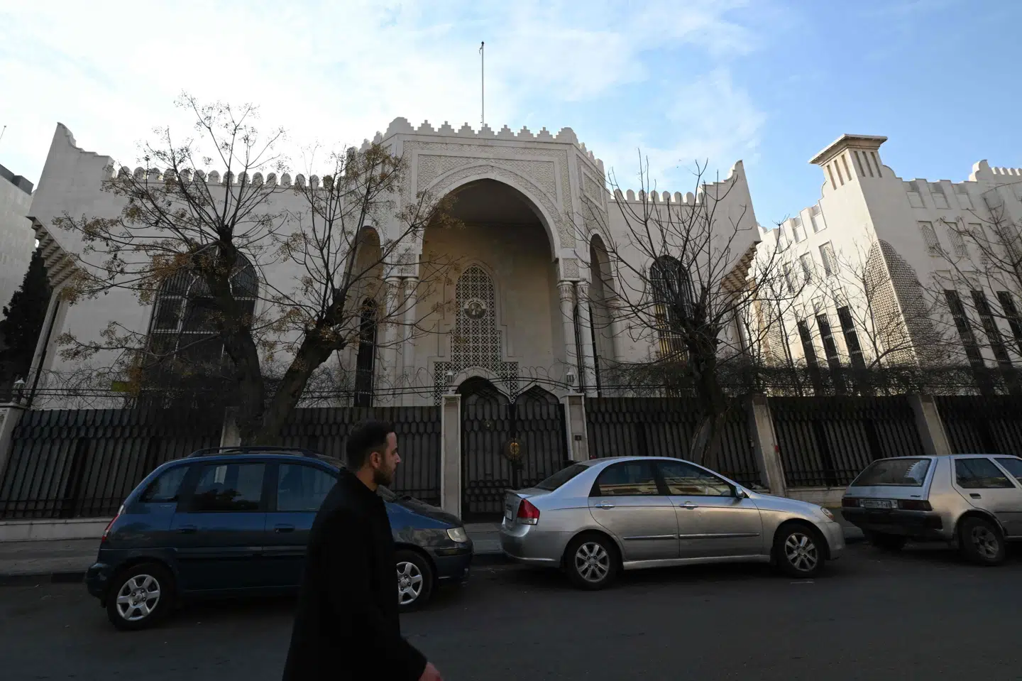 Qatars ambassade i Damaskus bliver genåbnet tirsdag. Det er et udtryk for opbakning til "det syriske folks revolution", siger Qatar. (Arkivfoto).