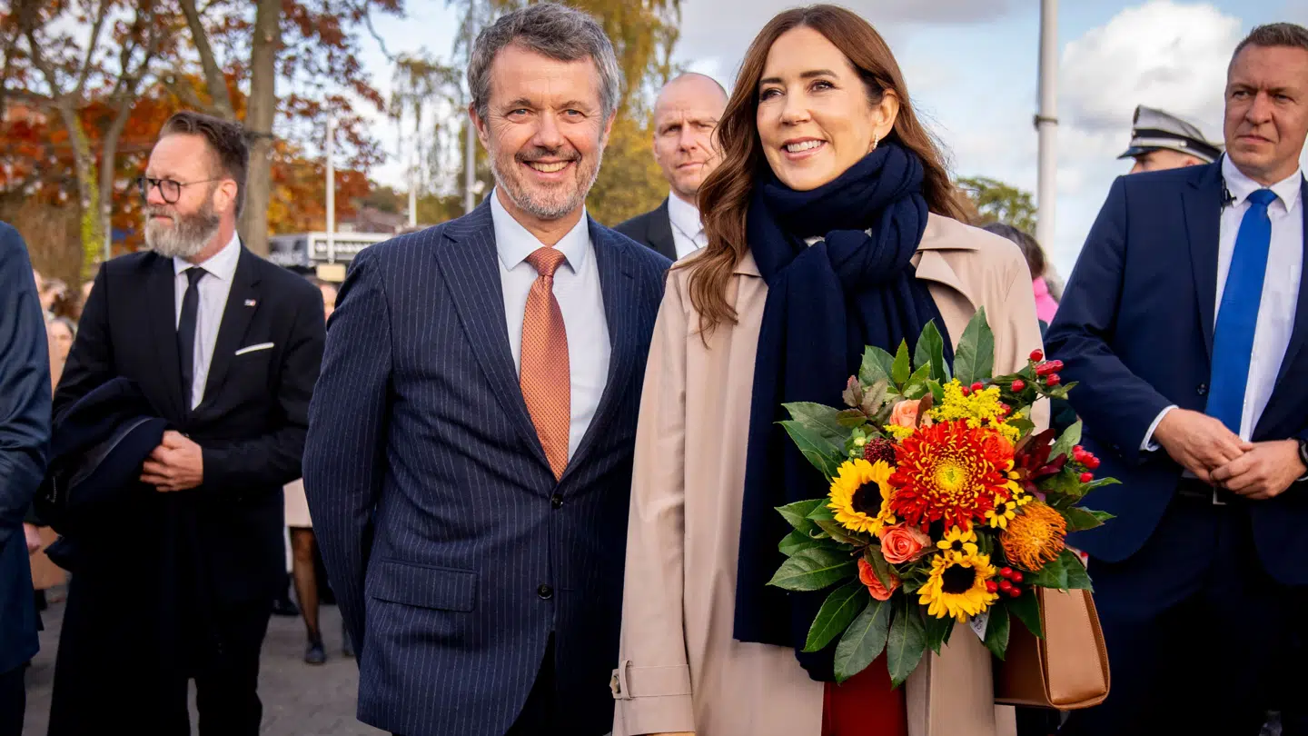 Arkivfoto af kong Frederik og dronning Mary.