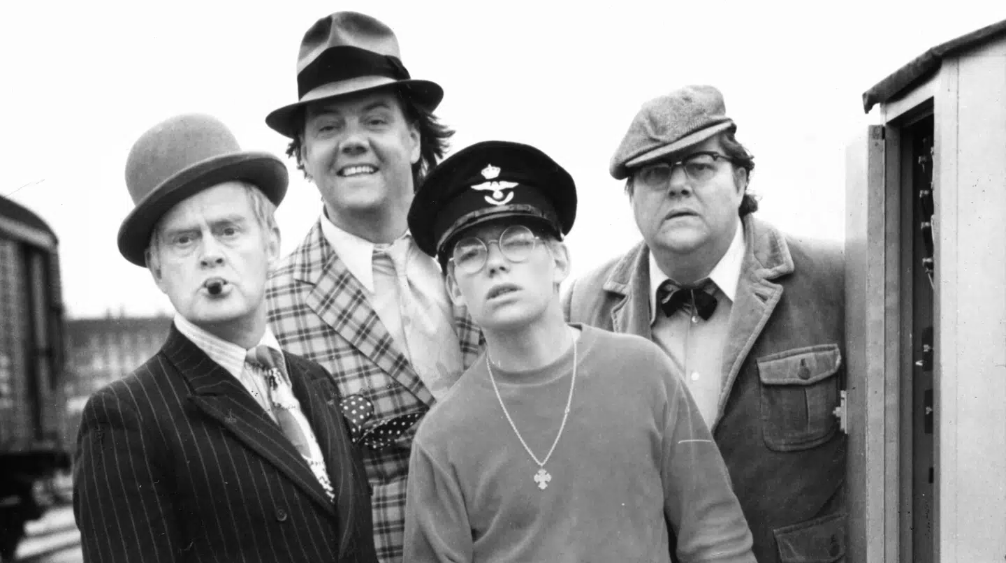 Fra filmen 'Olsen-banden på sporet'.