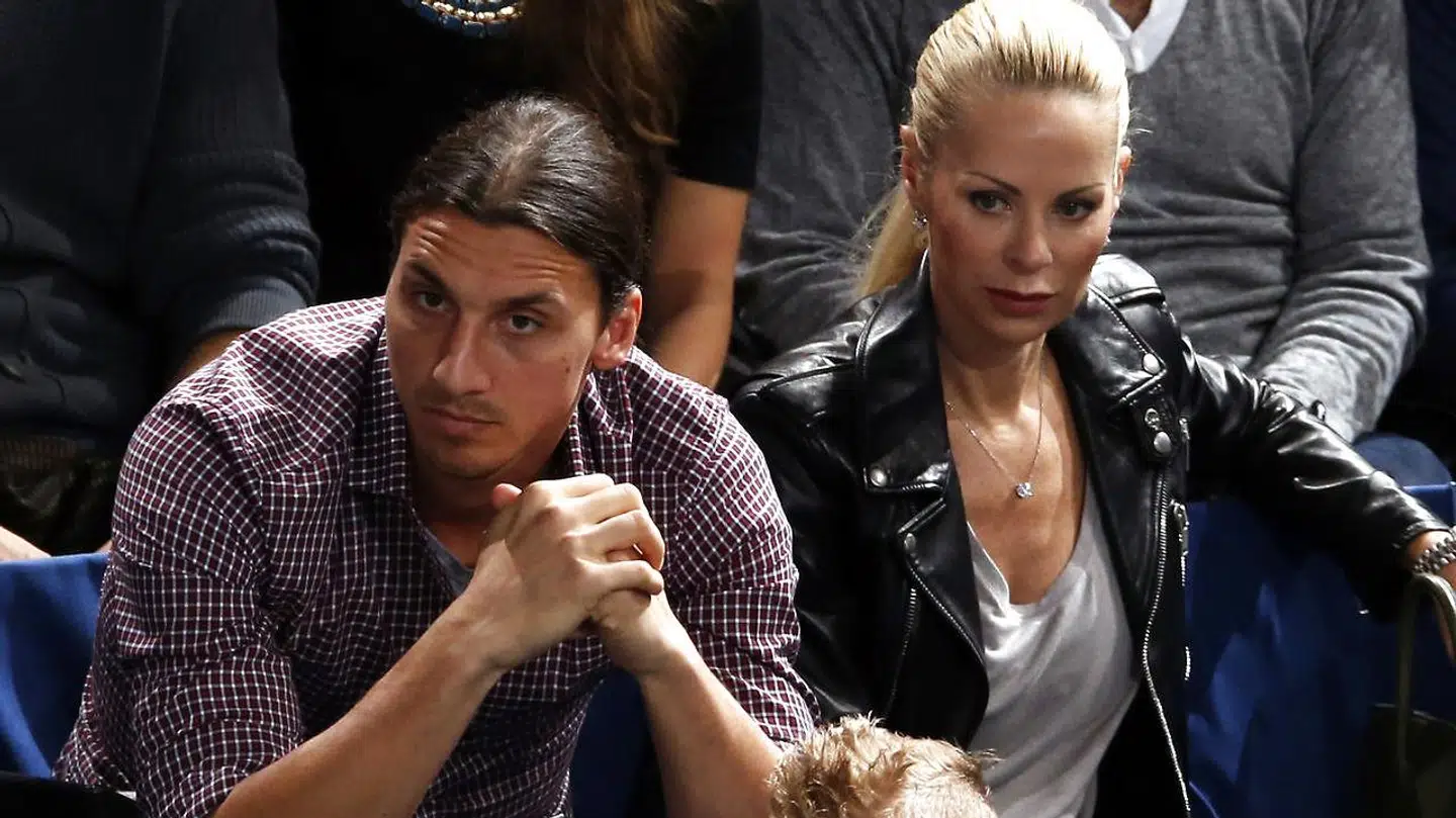 Zlatan Ibrahimovic er gift med den svenske model Helena Seger.