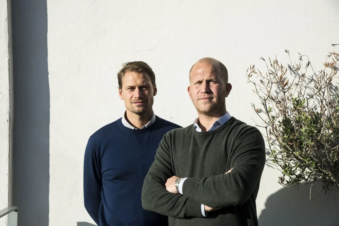 Peter Zigler (til venstre) og Christian Legêne (til højre) stiftede oprindeligt Autobutler, som siden er solgt til den franske bilkoncern PSA. Christian Legêne er administrerende direktør i selskabet. (Arkivfoto).