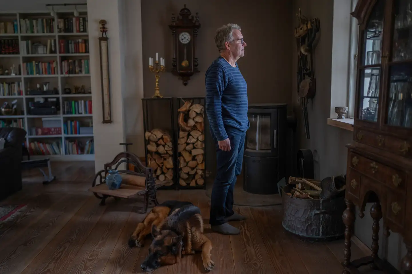 Ole Tranberg er den nærmeste nabo til Kærshovedgård. Det har fået ham til at træffe en drastisk beslutning.