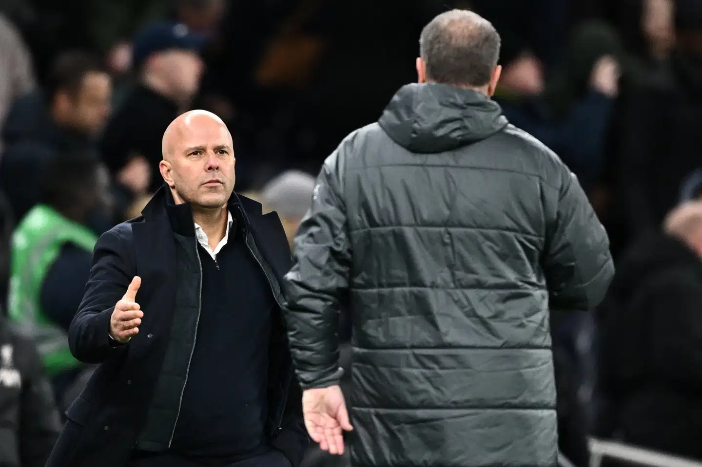 Arne Slot har ført Liverpool til tops i sin første halvsæson i klubben.