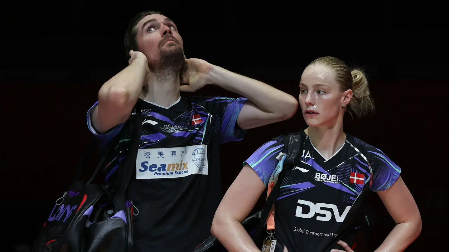 Mathias Christiansen og Alexandra Boje er både kærester og mixeddouble-makkere.