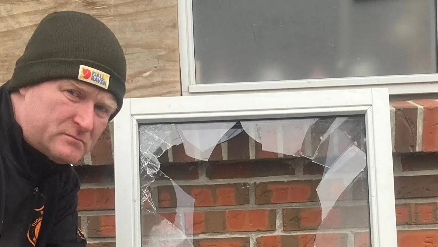 Lillejuleaften endte mildt sagt dramatisk for Allan Holm Kristensen.