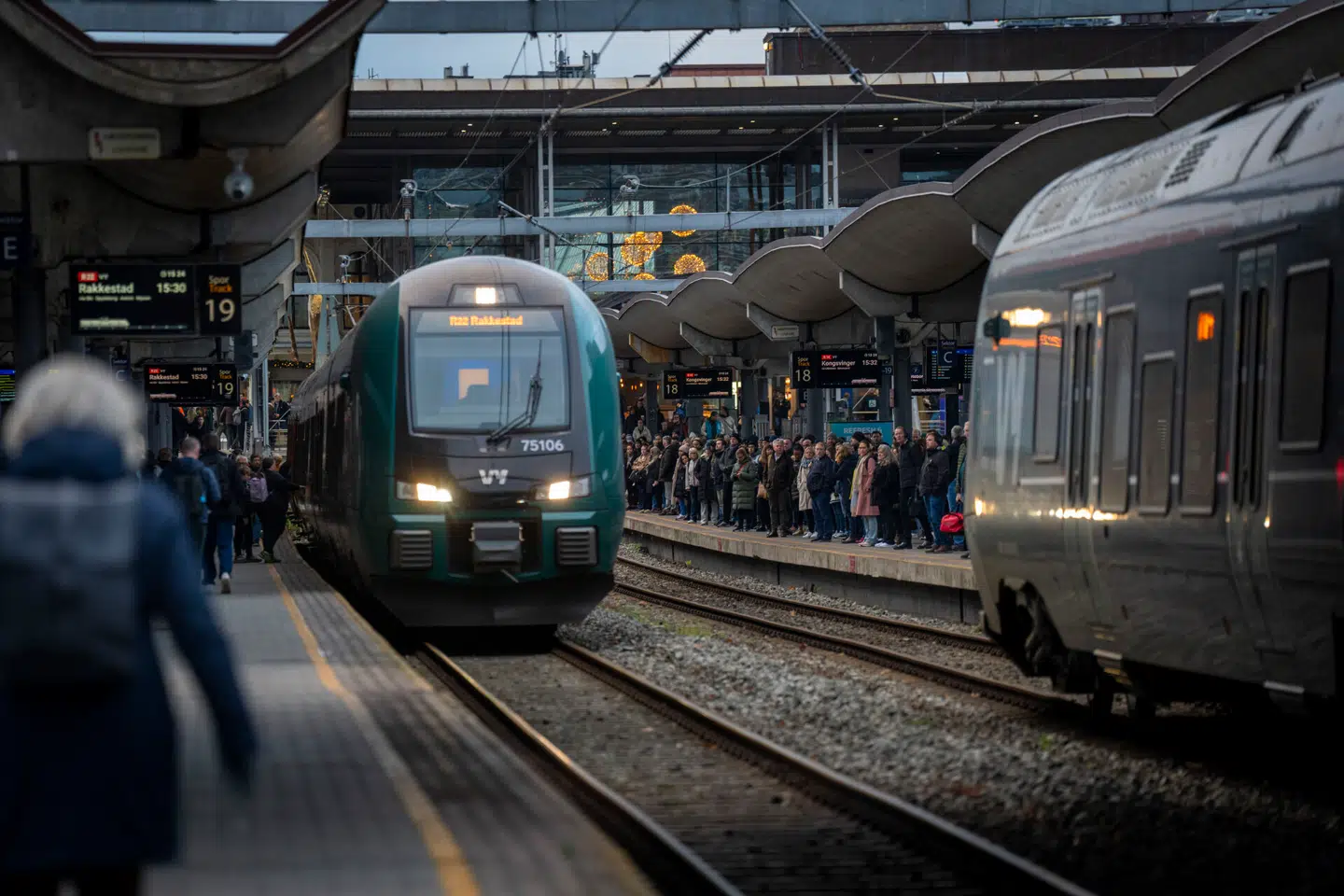 Arkivbillede fra Oslo Station.