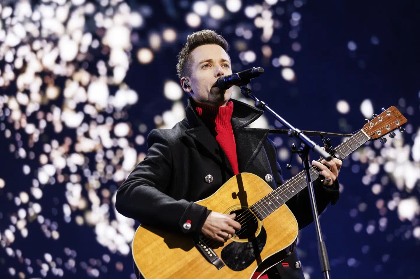 Popstjernen Mads Langer blev gift med Julie Lillelund i 2019, men i juli meddelte han, at de ikke længere dannede par. (Arkivfoto).