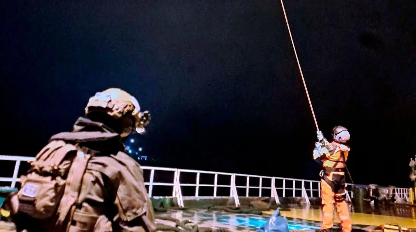 De finske myndigheder rykkede hurtigt ud.