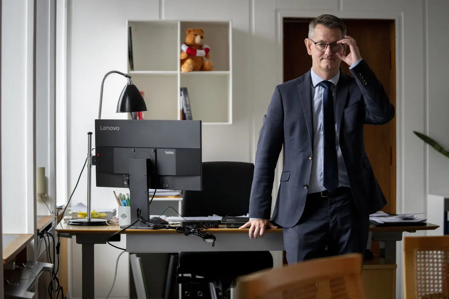 Torsten Schack Pedersen (V) blev i august minister for samfundssikkerhed og beredskab. Det skete, mens danskerne modtog anbefalinger i deres digitale postkasse om nødberedskab. (Arkivfoto).