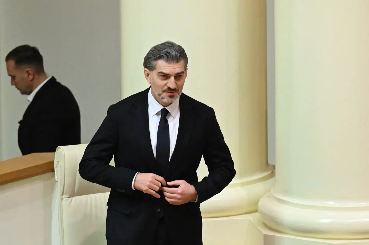 Den tidligere fodboldspiller Mikheil Kavelashvili har søndag aflagt ed som ny præsident for Georgien. Landet har været præget af stor uro og voldsomme protester efter parlamentsvalget i slutningen af oktober. (Arkivfoto).