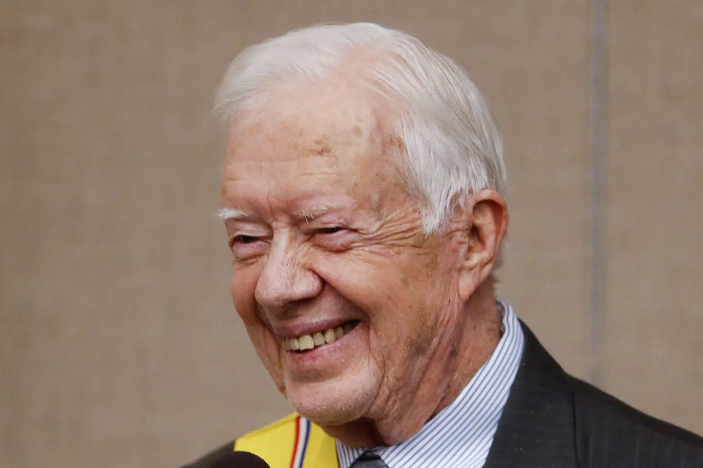 Carter var USA's præsident fra 1977 til 1981. Her ses han i 2016 i Atlanta. (Arkivfoto).