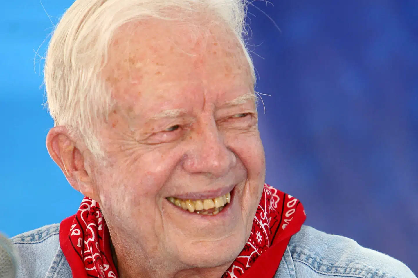 Jimmy Carter var amerikansk præsident fra 1977 til 1981. Han blev 100 år. (Arkivfoto).