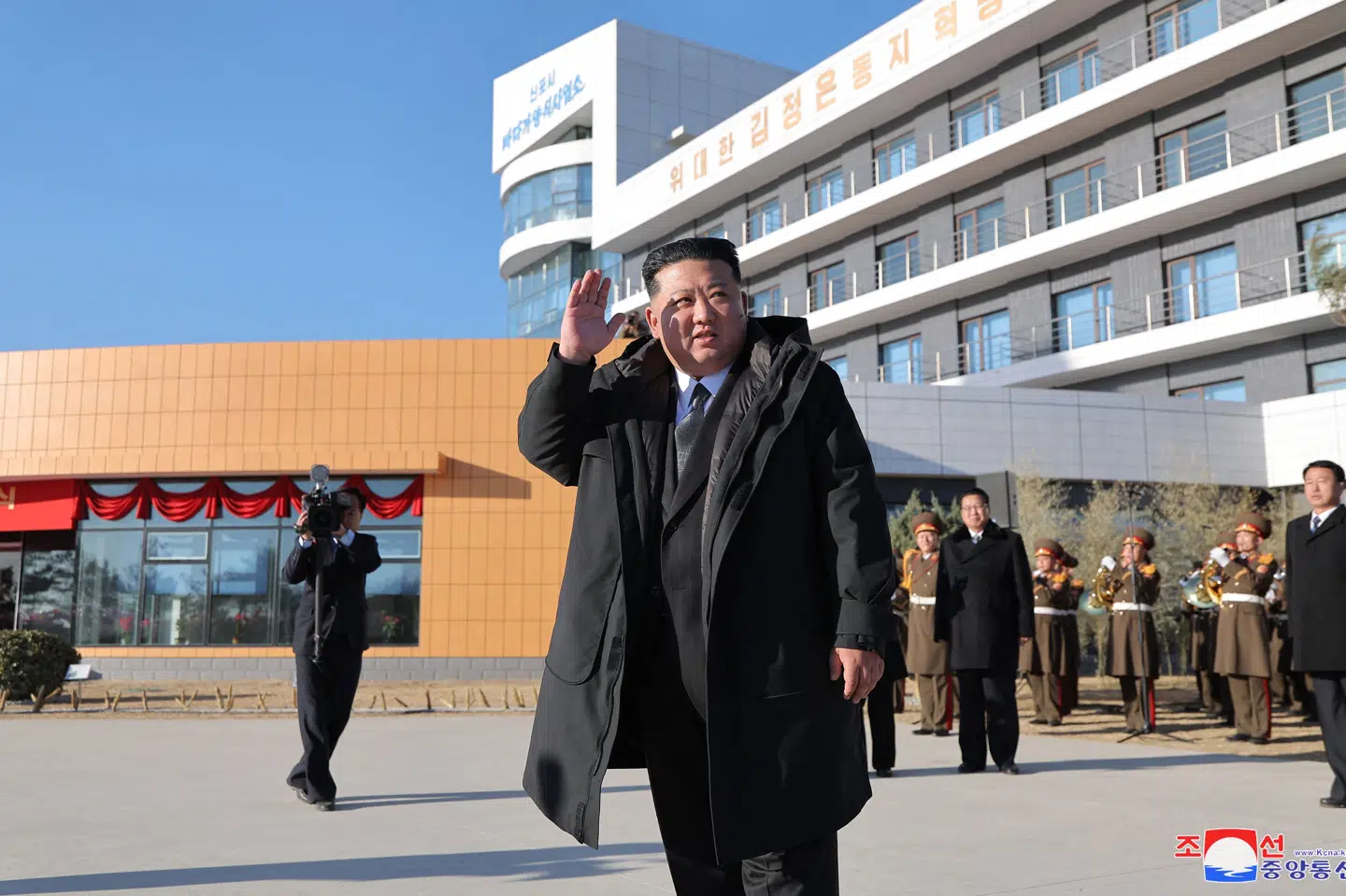 Kim Jong-un har sendt en nytårshilsen til Vladimir Putin. (Arkivfoto).