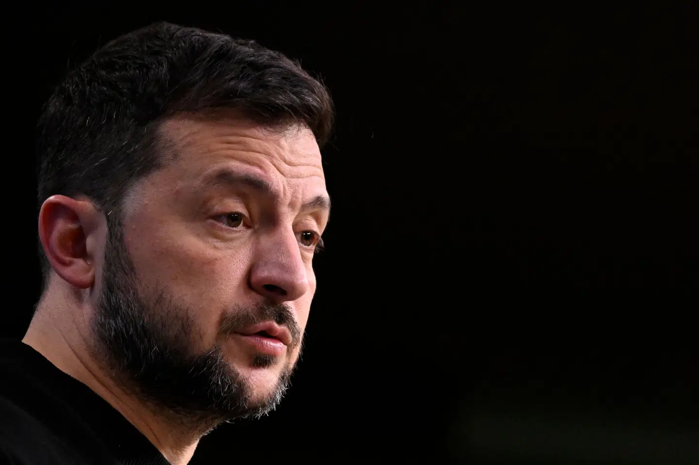 Ukraines præsident, Volodymyr Zelenskyj, har tirsdag aften holdt nytårstale til ukrainerne. (Arkivfoto).